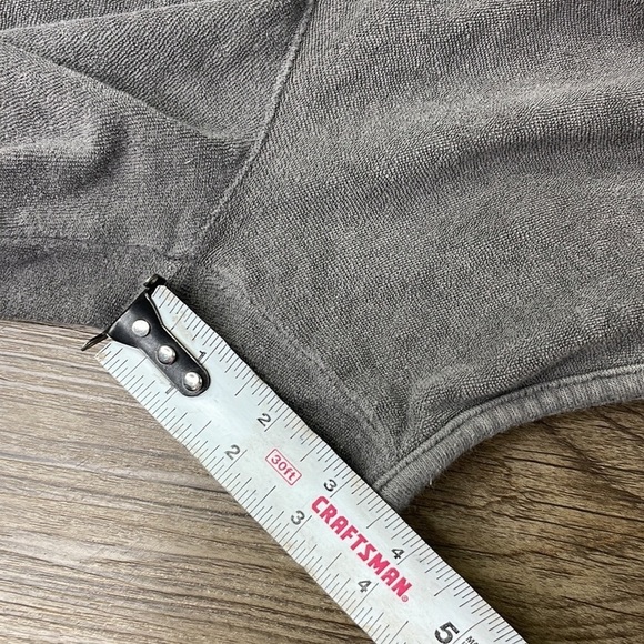 Varley Women’s Marwood High Rise Grey Terrycloth Loungewear Shorts, size Large - Picture 8 of 10